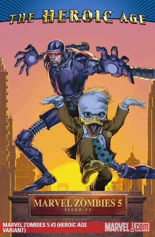 Marvel Zombies 5 (2010) #3 (HEROIC AGE VARIANT)