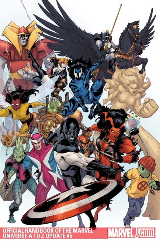 Official Handbook of the Marvel Universe a to Z Update (2010) #5