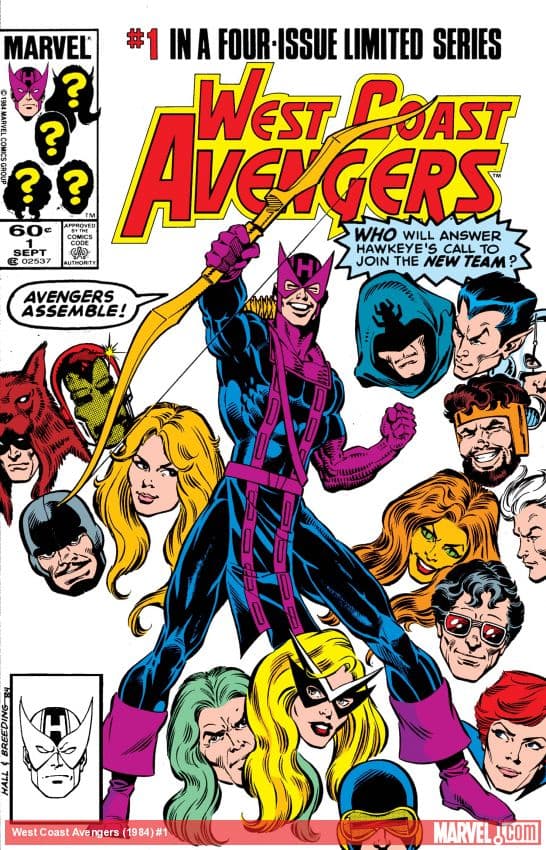 West Coast Avengers (1984) #1