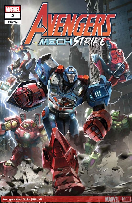 Avengers Mech Strike (2021) #2 (Variant)
