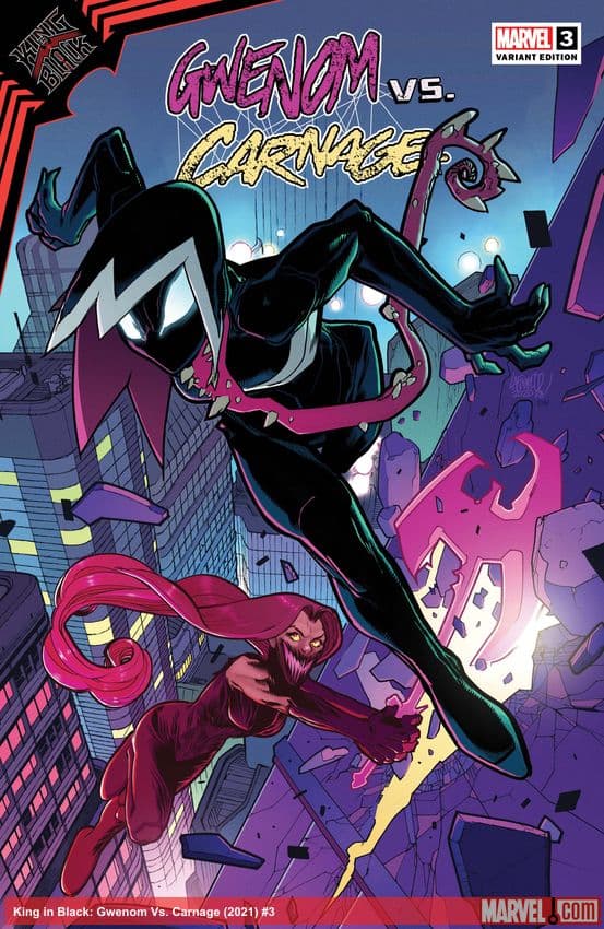 King in Black: Gwenom Vs. Carnage (2021) #3 (Variant)