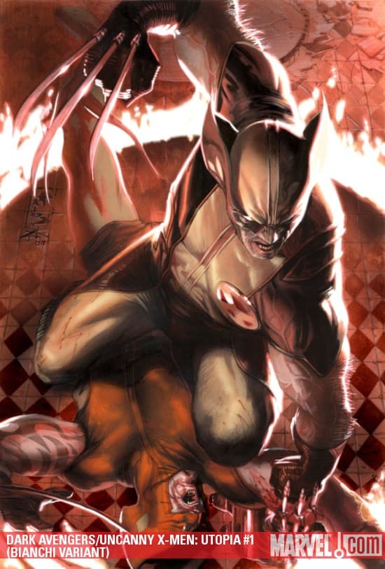 Dark Avengers/Uncanny X-Men: Utopia (2009) #1 (BIANCHI VARIANT)