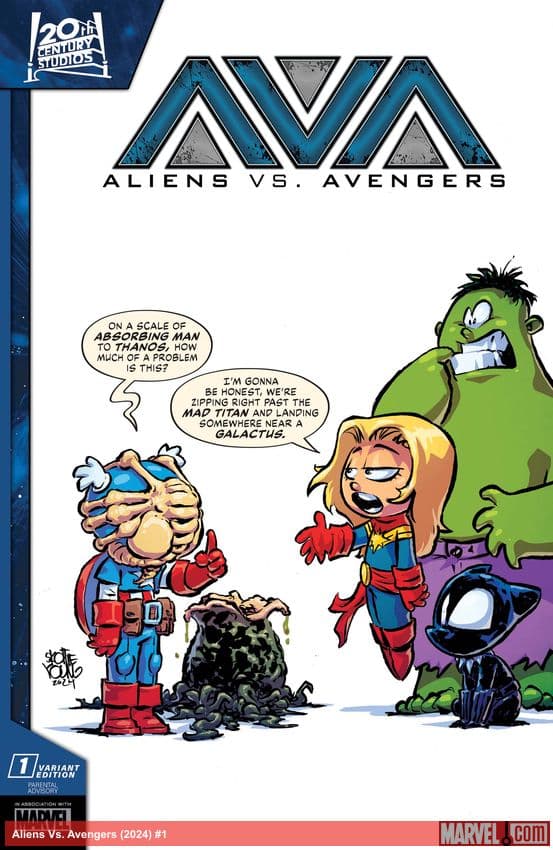 Aliens Vs. Avengers (2024) #1 (Variant)