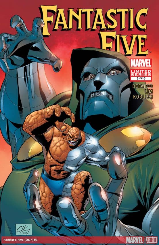 Fantastic Five (2007) #3