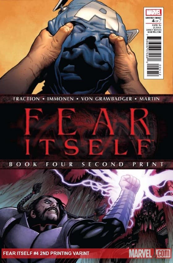 Fear Itself (2010) #4 (2nd Printing Varint)
