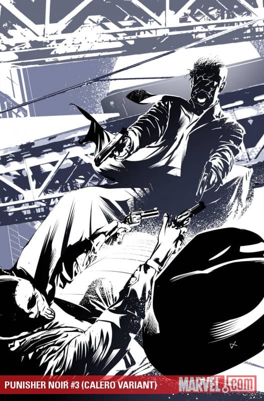 Punisher Noir (2009) #3 (CALERO VARIANT)