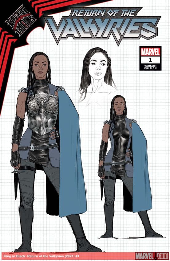 King in Black: Return of the Valkyries (2021) #1 (Variant)