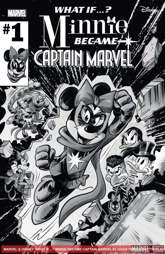 MARVEL & DISNEY: WHAT IF…? MINNIE BECAME CAPTAIN MARVEL (2025) #1 (Variant)