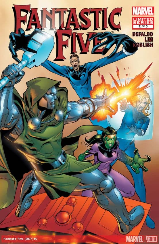 Fantastic Five (2007) #2