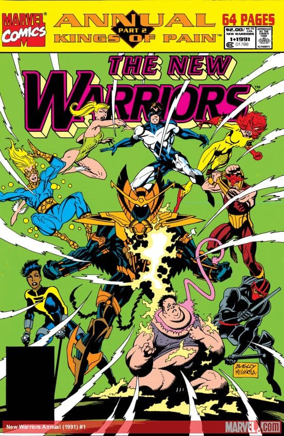 New Warriors Annual (1991) #1