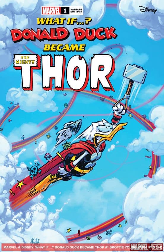 MARVEL & DISNEY: WHAT IF…? DONALD DUCK BECAME THOR (2024) #1 (Variant)