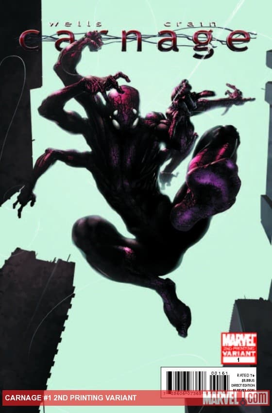Carnage (2010) #1 (2nd Printing Variant)