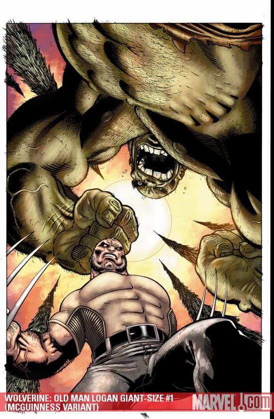 Wolverine: Old Man Logan Giant-Size (2009) #1 (MCGUINNESS VARIANT)