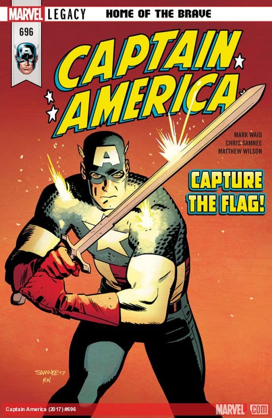 Captain America (2017) #696
