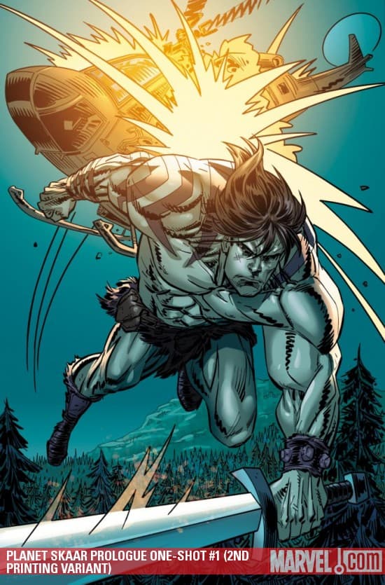 Planet Skaar Prologue (2009) #1 (2ND PRINTING VARIANT)