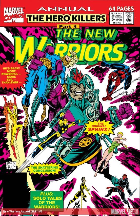 New Warriors Annual (1991) #2