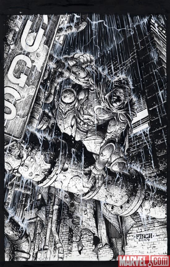 Vengeance of the Moon Knight (2009) #1 (FINCH VARIANT)