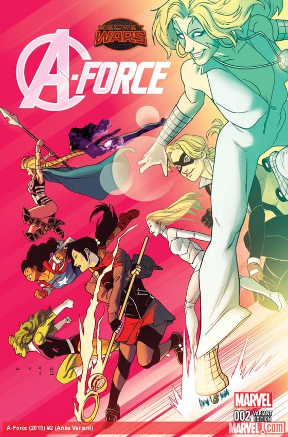 A-Force (2015) #2 (Anka Variant)