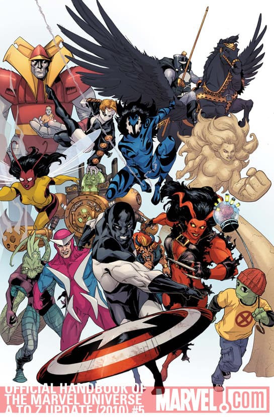 Official Handbook of the Marvel Universe a to Z Update (2010) #5