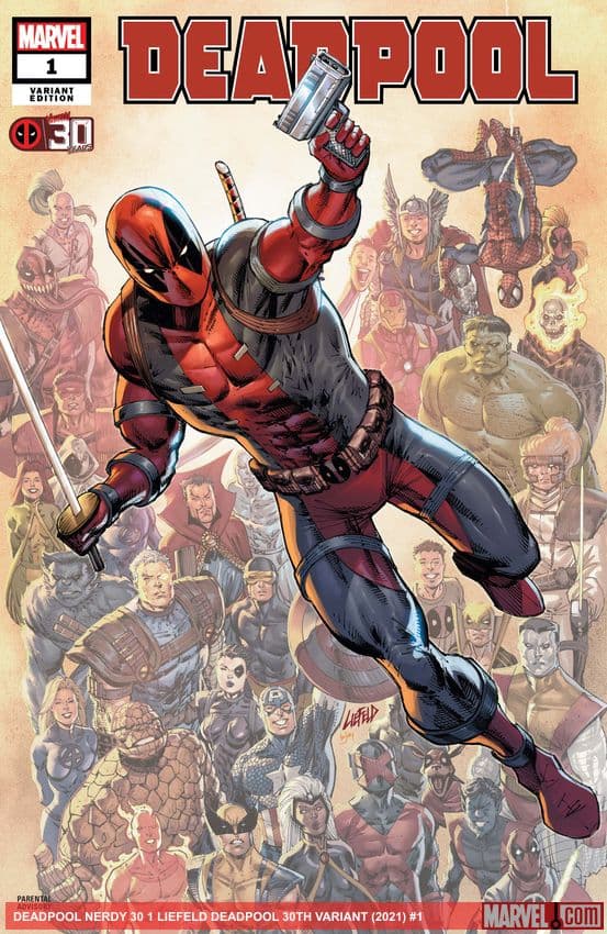 Deadpool Nerdy 30 (2021) #1 (Variant)