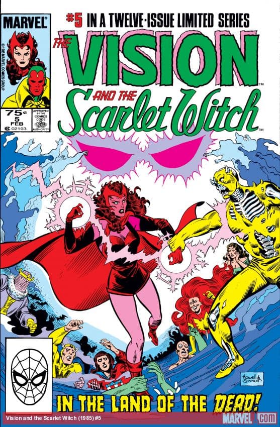 Vision and the Scarlet Witch (1985) #5