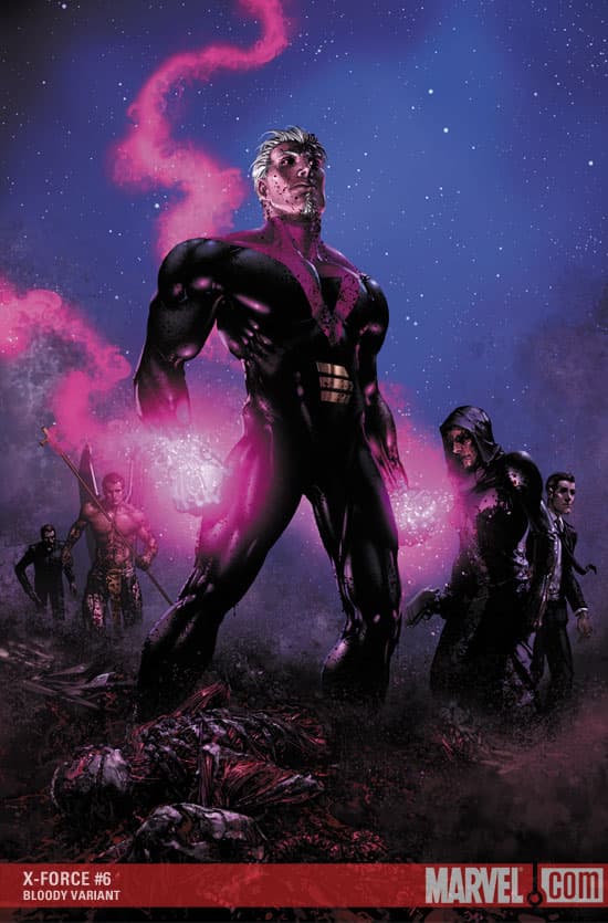 X-Force (2008) #6 (BLOODY VARIANT)