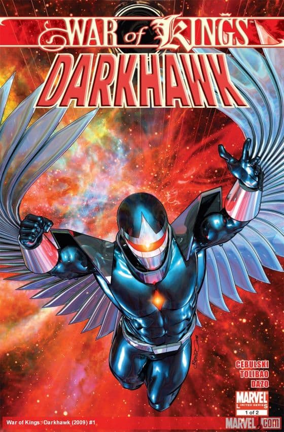 War of Kings: Darkhawk (2009) #1