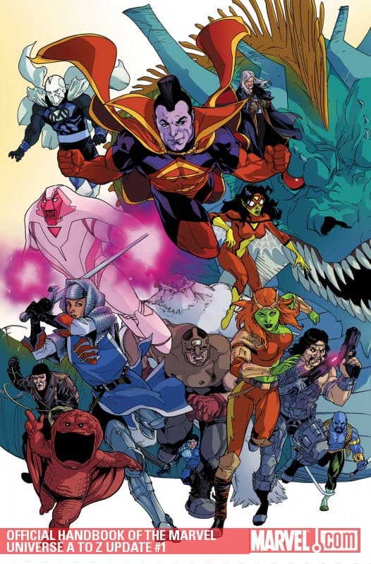 Official Handbook of the Marvel Universe a to Z Update (2010) #1