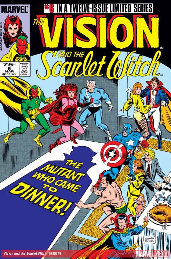 Vision and the Scarlet Witch (1985) #6